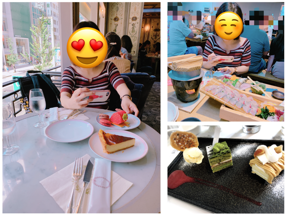 彼女に奢ってあげる